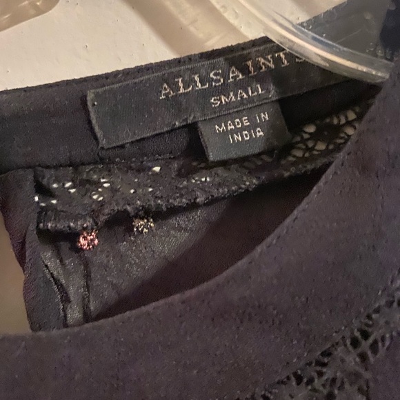 All Saints Sheer Star Dress - Picture 2 of 3